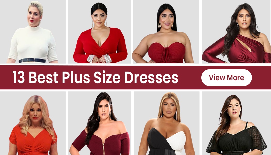 13 Plus Size Dresses That Designed To Flatter Your Figures
